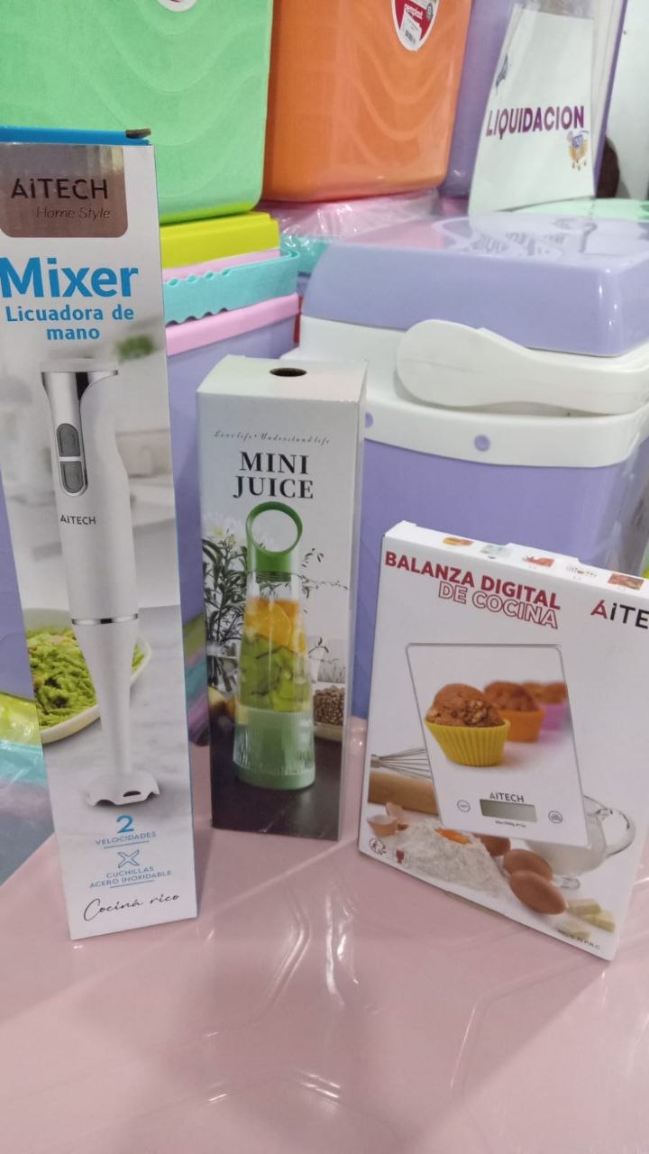 Mixer + Licuadora + Balanza